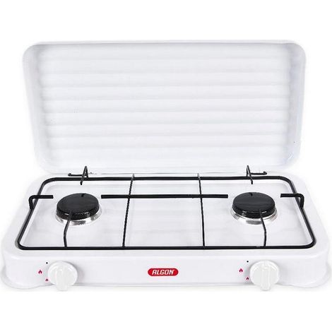 COCINA 2 FUEGOS GAS C/TAPA