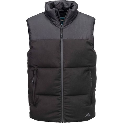 Chaleco con tejido resistente al agua KX305 XXXL Negro (1/2)