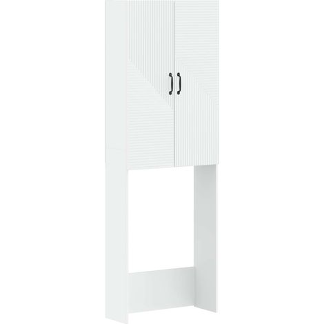vidaXL Mobile Bagno HAARLEM Bianco 66 x 25,5 x 190 cm (1/5)