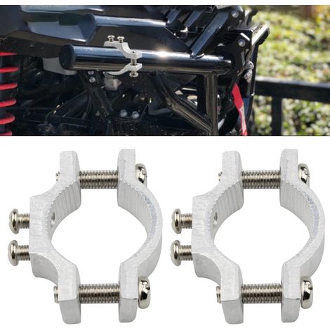 Clip de fixation pour support de feu LED de moto, clip de guidon pour véhicule électrique, butée de fourche avant, collier pour tube LED U5