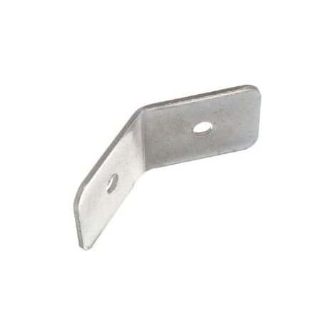 Lot de 20 équerres d'angle pour réparation d'angle BZP 32 mm x 32 mm x 25 mm (1/2)