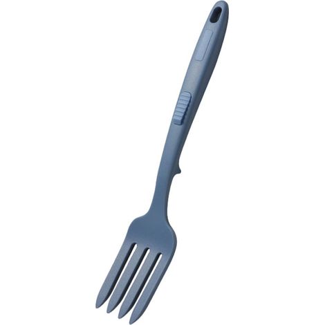 Fourchette De Cuisine En Silicone - Résistante À La Chaleur - Anticollante - Multifonctionnelle - Pour Mélange Et Cuisson - 1 Pièce (1/5)