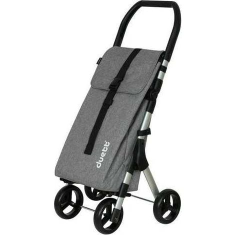 Carro d/compra 46L muuvi up textured gris 4R PLAY