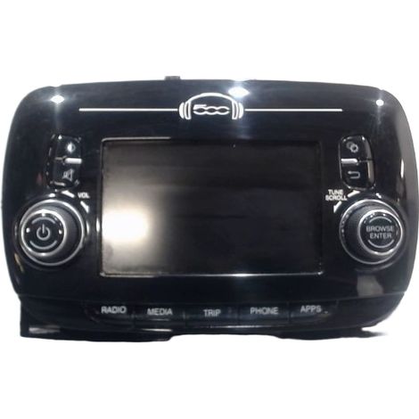 [PRODUIT D'OCCASION] Autoradio FIAT 500 ♻️ Ref Oe. 735710477 - Garantie à vie (1/3)