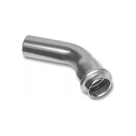 Raccord Sanha nirosan-stahl acciaio inox 45° manicotto pressa