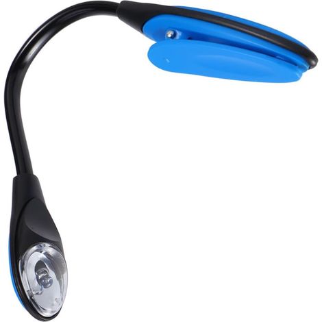 iplusmile 3 Pièces Lampe de Lecture à Pince Led, Bureau Pince,