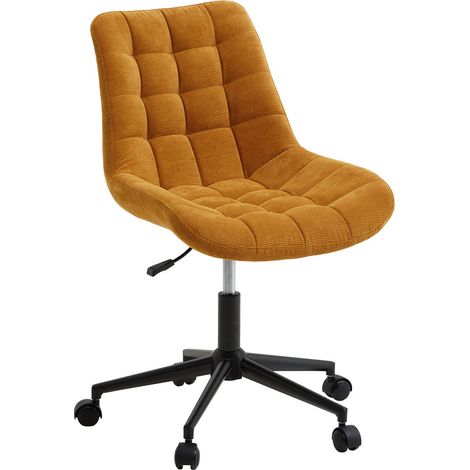 Chaise de bureau VASILO Jaune (1/4)
