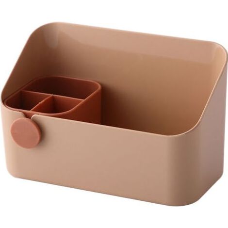 Organiseur de maquillage pour cosmétiques, rangement intérieur pour armoire à miroir, boîte de rangement cosmétique pour armoire de salle de bain (1/3)