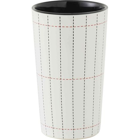 Porte brosse à dents géométrique en céramique (1/3)