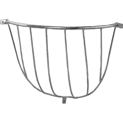 Rastrelliera angolare porta fieno H80cmxP50cm mangiatoia cavallo BOX (1/3)