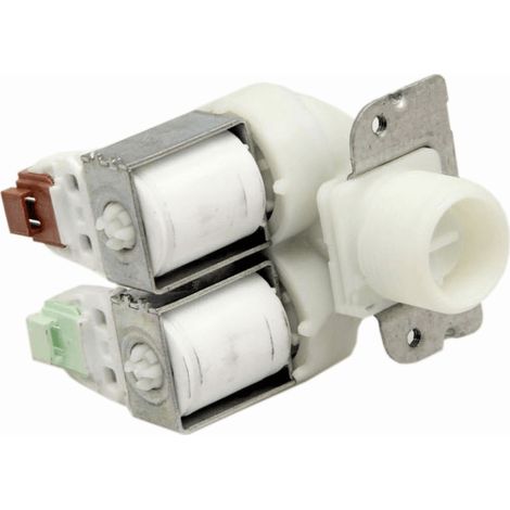 ELECTROVANNE DOUBLE pour LAVE LINGE BRANDT - AS0016230 (1/4)