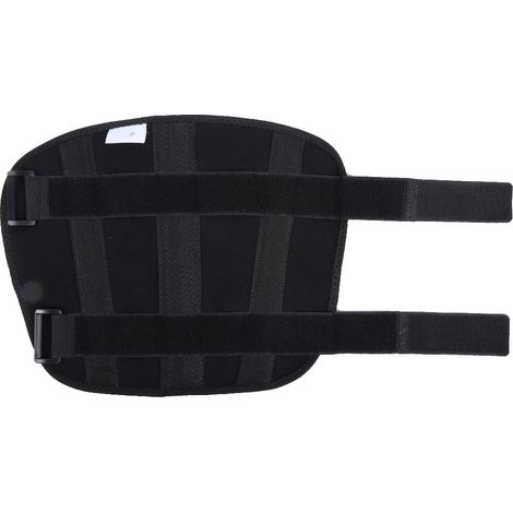 Ceinture de fixation d'avant-bras pour fractures et entorses du bras, attelle de fixation en contreplaqué, support de rééducation, noir, taille M (1/5)