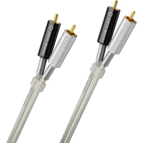 Oehlbach D1C2602 Cinch Audio Anschlusskabel [2x Cinch-Stecker - 1x Cinch-Stecker] 1.50 m Silber (1/3)