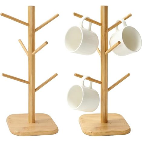 Porte Tasse avec Crochets Support a Cafe Suspendu (1/5)