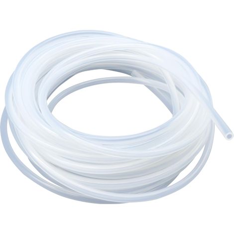 Tuyau en silicone 2mm ID x 6mm OD 8 mètres de long, tuyaux de qualité alimentaire Tuyau flexible Transparent Tubes d'eau ou d'air pour la pompe de transfert (1/5)