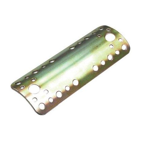 GIUNZIONE GAZEBO DRITTA TONDO 933 - ZINCATA GIALLA PALO MM 80/100 S.MM 2,0 MM 170X 65- 4 pezzi