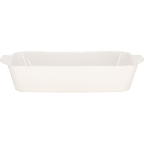 Teglia da forno Mazzoni bianca con manici, 37 cm (1/5)