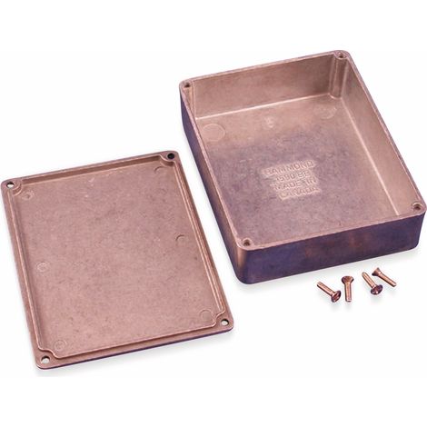 Boîtier en aluminium HAMMOND, 1590BB, 118,5x93,5x34 mm