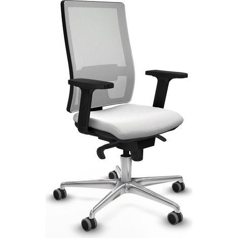 Piqueras y Crespo 2D086G0 Silla de oficina blanca diseño moderno