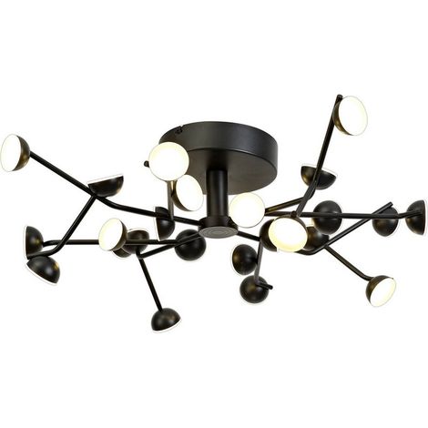 PLAFONES DE TECHO ADN NEGRO - MANTRA Ref 6423 (1/5)
