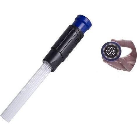 FENOPLASTICAEmbout Aspirateur Passe Partout, Accessoire Brosse Aspirateur, Dust Brosse Accessoires Aspirateur, Tuyaux d’aspirateur Universel pour Air Vents/Tiroirs/Voiture/Outils/Artisana (1/5)