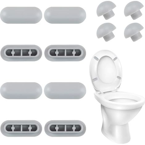 Siège WC joints en caoutchouc pour accessoire salle de bain (1/5)