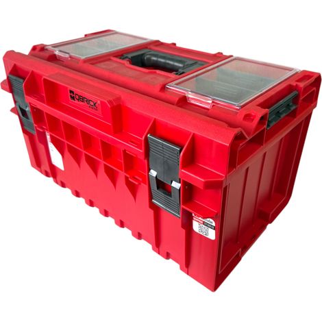 Qbrick System ONE 350 2.0 Profi RED ULTRA HD Valigia portautensili personalizzata organizzatore modulare 585 x 385 x 320 mm 38 l impilabile IP66