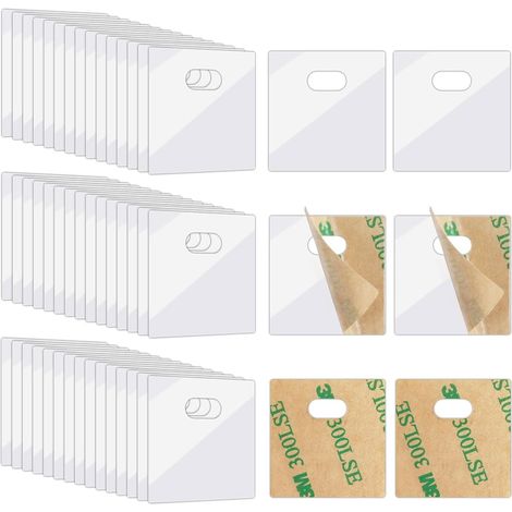 Lot de 60 Cartes de Réparation pour Stores Verticaux - Fixation Invisible, Kit DIY Simple et Efficace-lsw (1/4)