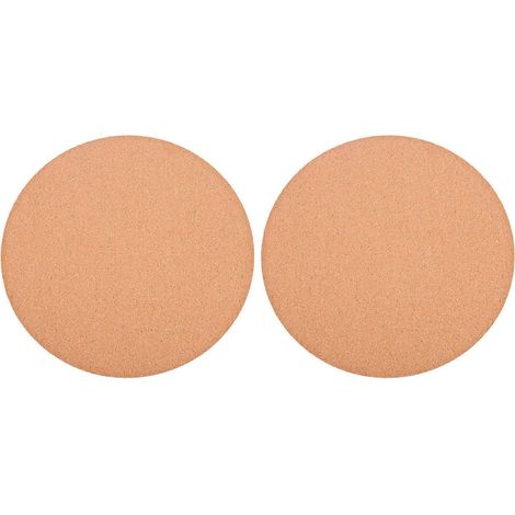 Tapis de pot de fleurs compatible avec les pots de fleurs (2 pièces) en liège. (1/5)