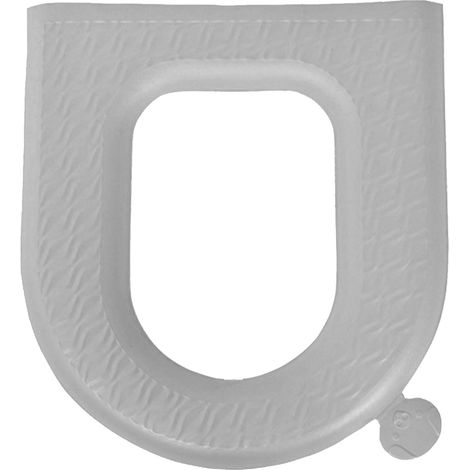 Toilet Seat Cover Pad Grey Cover Cushion with Handle Waterproof EVA Thickened Comfort Quick Dry Toilet Accessory for Bathroom