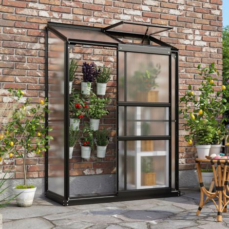 Serra Vitavia Ida 900 Nero Policarbonato 4mm 69x131 H 182 cm (1/3)