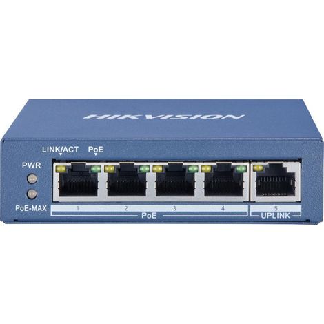 Ds-3E0505P-E Switch Unmanaged ( Hikvision Cod. 301803371 )