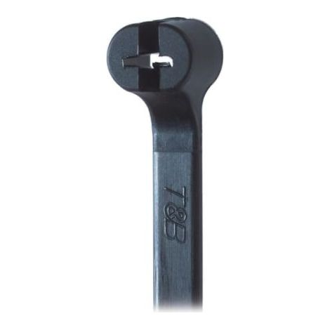 Serre-câbles ABB 150mm x 6,9 mm Noir en Nylon 66 ( Prix pour Paquet de 50 )