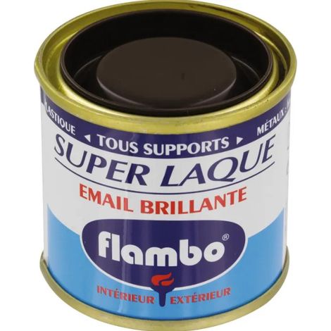Flambo laca 50ml negro.