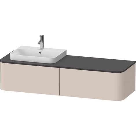 Duravit Happy D.2 Plus Meuble sous-lavabo sur console suspendu,