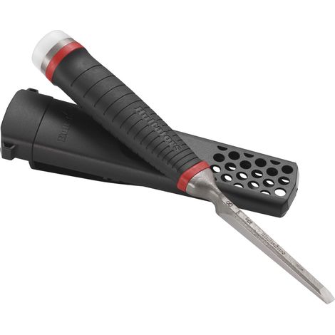 Hultafors HDC8 Heavy-Duty 8mm Chisel with Durable Steel Blade and Ergonomic Handle