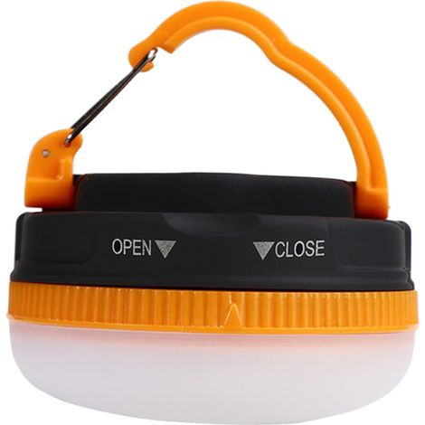 Campinglaterne, 5 Leuchtmodi, tragbare LED-Campinglampe mit wasserdichtem Haken für Outdoor-Aktivitäten und Wandern (1/5)