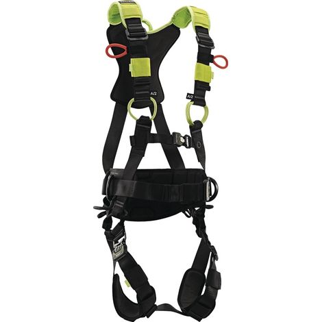 EDELRID Auffanggurt Flex Pro II EN 361 EN 358 ANSI / ASSE Z359.11-2014 für Kleidergröße 2 (L-XL)