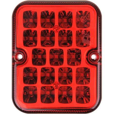 Fendinebbia posteriore 100x81mm 19LED