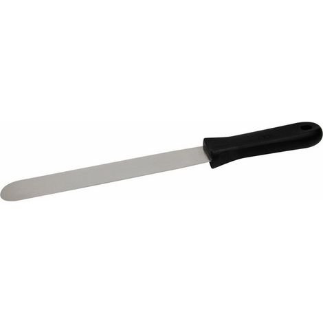 Spatola da cucina diritta in acciaio inox 35 cm spessore 1,2 mm