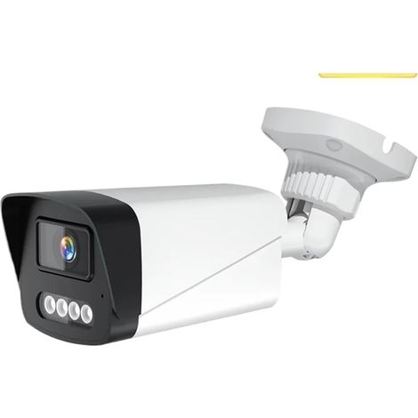 Caméra IP 4K extérieure PoE for la Surveillance, H.265, détection de Mouvement, Vision Nocturne Infrarouge, portée de 20 m. (1/5)
