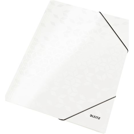 CARPETA SOLAP.LEITZ WOW CART. A4 BLANCO - Pack de 10 unidades