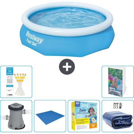 Bestway Piscina Bestway Fast Set Rotonda - 305x76 cm - 7-pezzi  S245