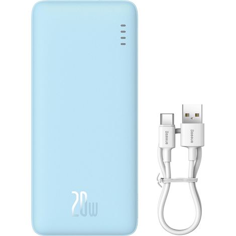 Baseus Airpow 20000mAh 20W Powerbank (Blau)