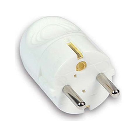 SPINA MOBILE SCHUKO GARANTI - BIANCO 2P+T 16A- 10 pezzi