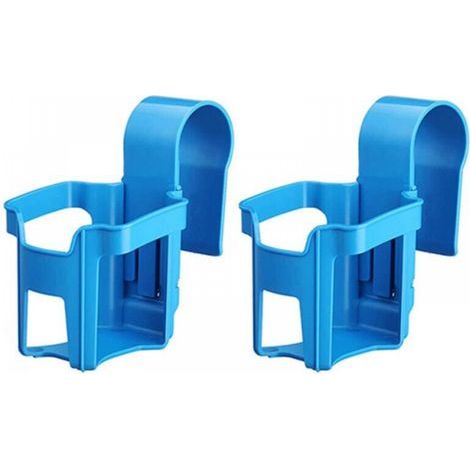 2PCS porte-gobelets de piscine en plastique - Accessoires de piscine multifonctions - Convient à la plupart des piscines - Porte-bouteilles - Porte-canettes pour piscine (1/5)