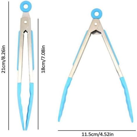 Pince Pour Barbecue - Acier Inoxydable - Résistante À La Chaleur - Pour Grillades En Plein Air - Lot De 1 (1/4)