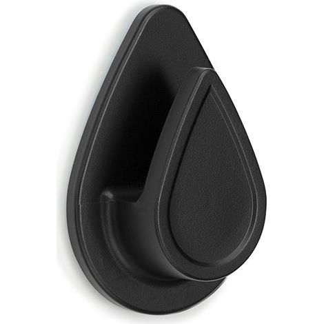 Gruccia impermeabile "Gota" Nero opaco 2193-3 INOFIX (1/2)