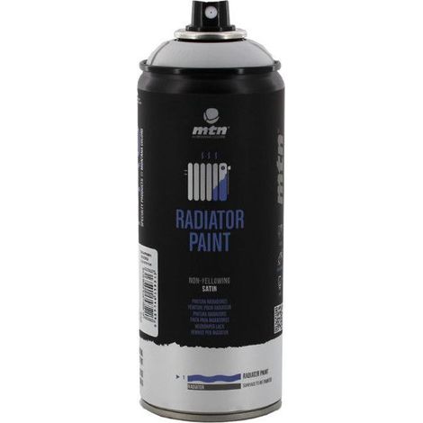 Bombe de peinture pour radiateur - gris - 400ml - MTN Pro