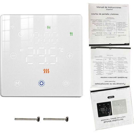 Thermostat Zigbee pour chaudière eau Contrôle vocal et appli Protection antigel Calibration précise Faible consommation (1/5)